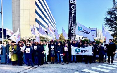 Sciopero giornalisti, anche una delegazione ASFe a Bologna per la protesta davanti al Resto del Carlino