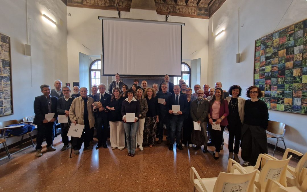 A giornalisti, tecnici e operatori di Telestense il  Premio Stampa tra applausi e commozione