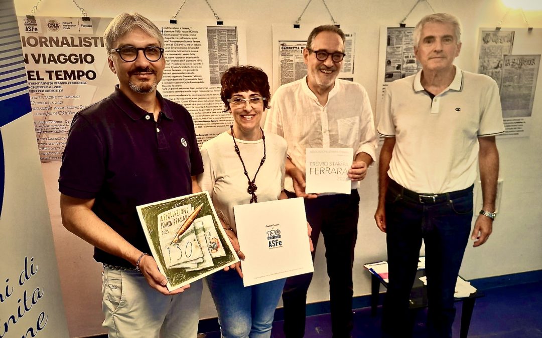 Esposta nella sede Cna di Ferrara la mostra di ASFe per i 130 anni dell’Associazione  stampa
