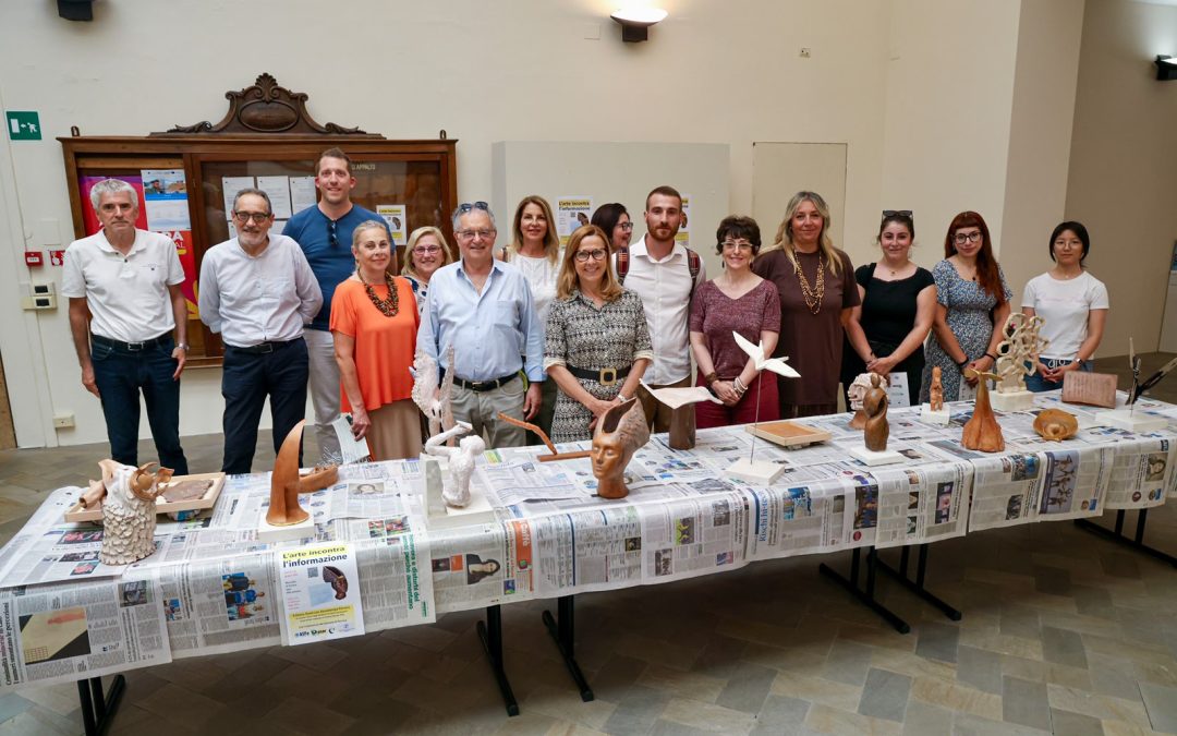 Premio Stampa Ferrara 2026, applausi in municipio alla mostra con le opere degli allievi del Dosso Dossi